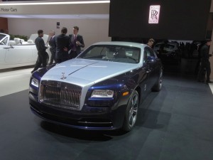 Rolls Royce Wraith auf New Yorker Automobilmesse 2013