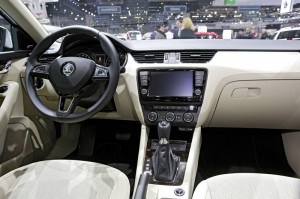Das Interieur des neuen Skoda Octavia Combi Typ 5E