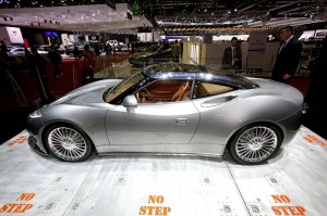 Spyker B6 Venator in der Seitenansicht - Genfer Automobilsalon 2013