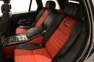 Die Sitze des Range Rover vom Tuner Startech