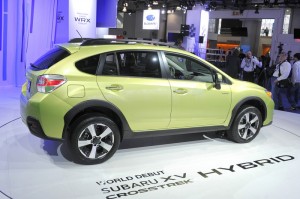 Subaru präsentiert in New York den Subaru XV Crosstrek mit Hybridantrieb