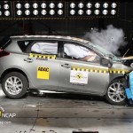 Neuer Toyota Auris im Crashtest beim Euro NCAP