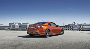 Der Toyota Gt86 mit TRD-Komponenten hier der Heckspoiler