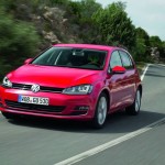 Die Frontpartie des Volkswagen Golf 7