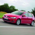 Der neue Volkswagen Golf mit der interne Bezeichnung AU