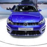 VW Golf Variant Concept R-Line auf Autosalon Genf 2013