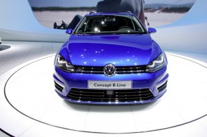 VW Golf Variant Concept R-Line auf Autosalon Genf 2013