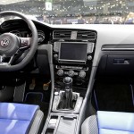 Der Innenraum des VW Golf Variant Concept R-Line