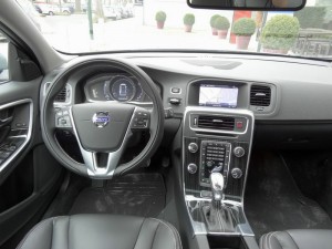 Das Cockpit des Volvo V60 Plug-in-Hybrid