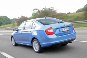 Bilder vom Außendesign des Skoda Rapid Green Tec