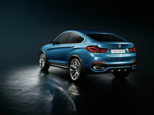 BMW X4 als Studie in blau