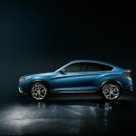 Die Seitenpartie des BMW X4
