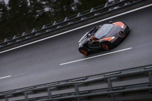 Der Bugatti Veyron 16.4 Grand Sport Vitesse bei der Rekordfahrt