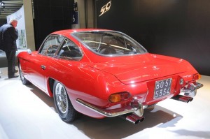 Die Heckpartie des Lamborghini 350 GT