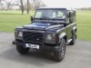 Die Frontpartie des Land Rover Defender LXV