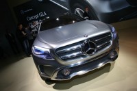 Der Kühlergrill des Mercedes-Benz GLA