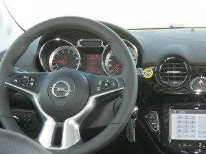Das Cockpit des Opel Kleinstwagen Adam