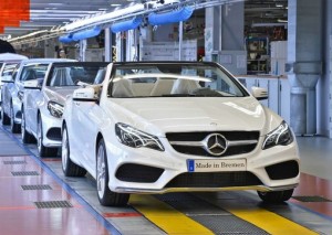 Die Produktion des Mercedes E-Klasse Cabrio im Werk Bremen