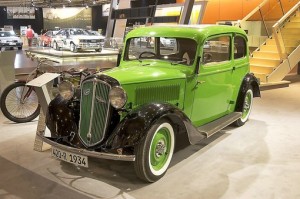Seltener Skoda Rapid aus dem Jahr 1934 auf einer Messe
