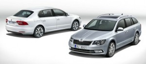 Skoda Superb Facelift 2013 als Kombi und Limousine