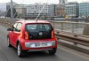 Die Heckpartie des Volkswagen Cross Up