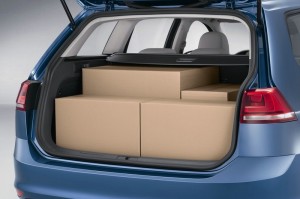 Der Kofferraum des siebten VW Golf Variant