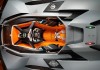 Fotos von oben Supersportwagen Lamborghini Egoista