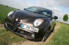 Der Kühlergrill des Alfa Romeo Mito 1.3 JTDM 16V Eco
