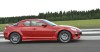 2009er Mazda RX-8 in rot von der Seite