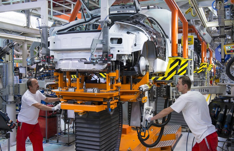 Die Produktion der Audi A3 Limousine in Ungarn