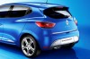 Das Heck des sportlichen Renault Clio GT 120 EDC