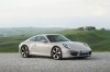 Die Front und Seitenpartie des Editionsmodell 50 Jahre Porsche 911