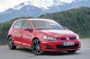 Die Frontpartie des VW Golf GTD Standaufnahme