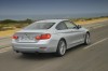 Das neue BMW 4er Coupe als 435i in silber