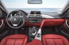 Lederausstattung im neuen BMW 4er Coupé in rot