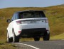 Das Heck des Land Rover SUV Range Rover Sport
