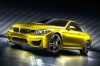 BMW Concept M4 Coupé in der Lackierung Aurum Dust