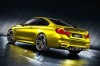 BMW Concept M4 Coupé in der Farbe Farbe Aurum Dust