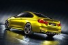BMW Concept M4 Coupé in der Farbe Farbe Aurum Dust