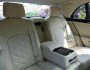 Die hinteren Sitze des Bentley Mulsanne in Leder