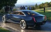 Die Heckpartie des Cadillac Elmiraj Grand Coupé