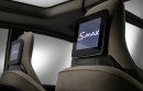 Display an den hinteren Kopfstützen im Ford S-Max Concept