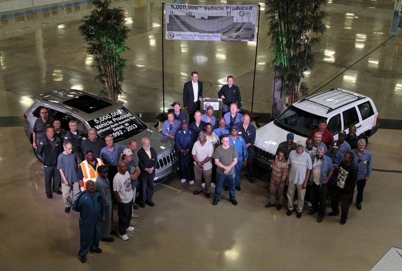 Jeep Grand Cherokee Produktion in Jefferson Nord