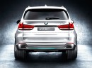 Das Heck des BMW Concept X5 eDrive