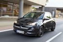 Opel Adam Black Link in der Frontansicht