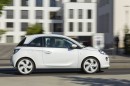 Opel Adam White Link in der Seitenansicht