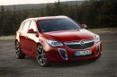 Die Frontpartie des Opel Insignia OPC Facelift