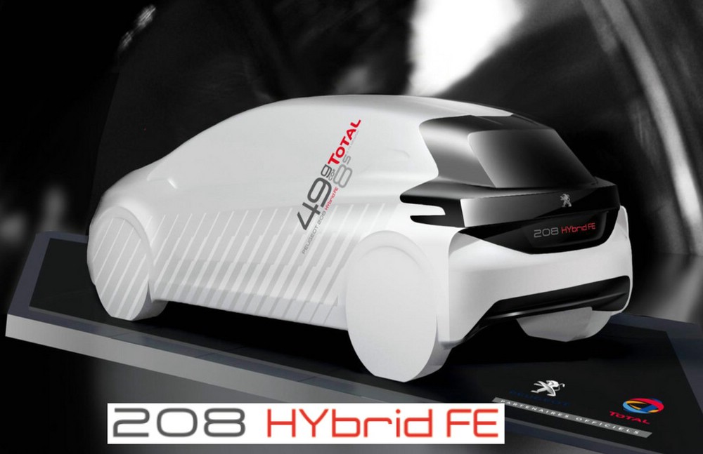 Peugeot wird auf der IAA den 208 Hybrid FE präsentieren