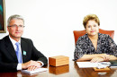 AUDI - BRASILIA - 2013 Rupert Stadler mit Dilma Rousseff