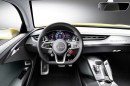 Das Cockpit des Audi Sport quattro concept